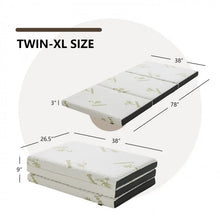 Charger l&#39;image dans la galerie, Portable Foldable Memory Foam Mattress with Carrying Case
