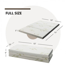 Charger l&#39;image dans la galerie, Portable Foldable Memory Foam Mattress with Carrying Case
