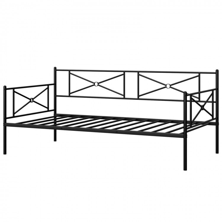 Modern Minimalist Multifunctional Metal Sofa Bed