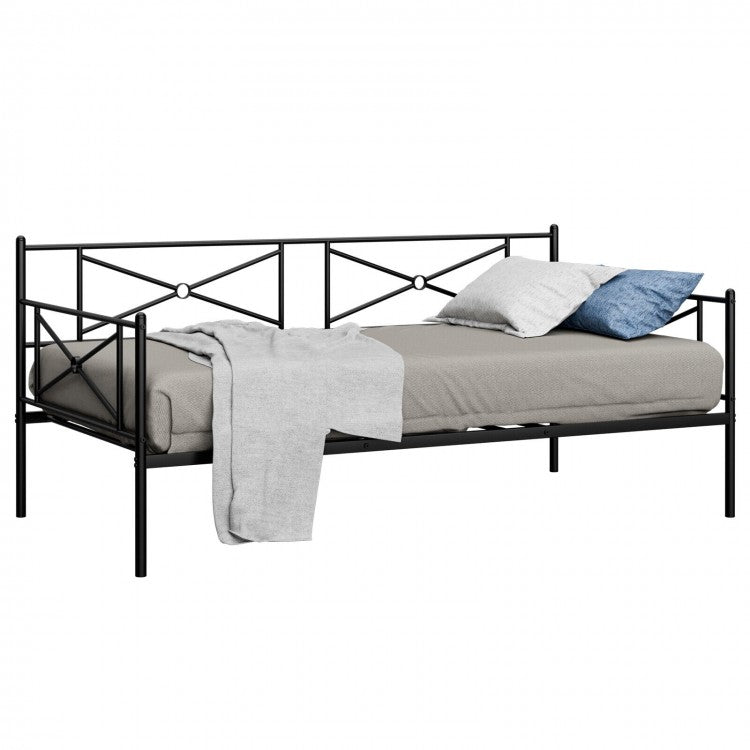 Modern Minimalist Multifunctional Metal Sofa Bed