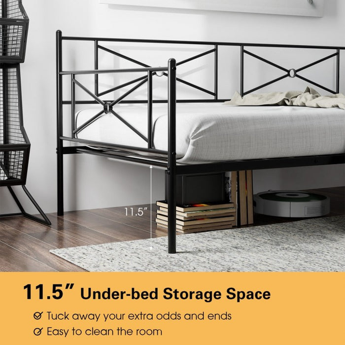 Modern Minimalist Multifunctional Metal Sofa Bed