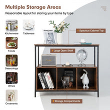 Load image into Gallery viewer, Multifunctional Kitchen Self-Serve Buffet Cabinet with 3 Compartments

