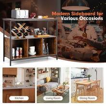Load image into Gallery viewer, Multifunctional Kitchen Self-Serve Buffet Cabinet with 3 Compartments
