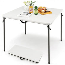 Load image into Gallery viewer, Costway Outdoor Folding Camping Table with Rust-Resistant Frame - Suitable for Camping and Hiking

