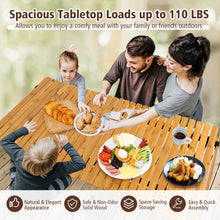 Load image into Gallery viewer, Portable Outdoor Picnic/Camping Dining/BBQ Table
