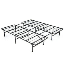 Load image into Gallery viewer, Costway Industrial Style King Size Bed with Under-Bed Storage - Full Size Bed Option Suitable for Bedroom and Apartment
