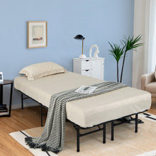 Load image into Gallery viewer, Costway Industrial Style King Size Bed with Under-Bed Storage - Full Size Bed Option Suitable for Bedroom and Apartment
