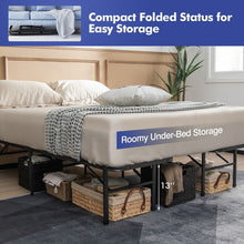 Load image into Gallery viewer, Costway Industrial Style King Size Bed with Under-Bed Storage - Full Size Bed Option Suitable for Bedroom and Apartment
