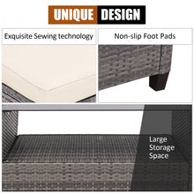 Charger l&#39;image dans la galerie, 4-Piece Modern Outdoor Patio Sofa Set with Removable Covers
