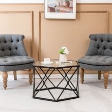 Charger l&#39;image dans la galerie, Modern Glass Coffee Table - Central Table Suitable for Living Room and Cafe
