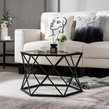 Charger l&#39;image dans la galerie, Modern Glass Coffee Table - Central Table Suitable for Living Room and Cafe

