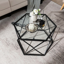 Charger l&#39;image dans la galerie, Modern Glass Coffee Table - Central Table Suitable for Living Room and Cafe
