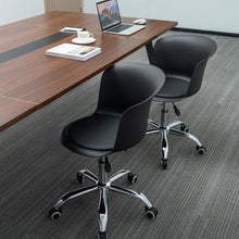 Load image into Gallery viewer, Costway Modern 2-Piece Small Swivel Chair Set - Office Chair and Computer Chair Suitable for Bedroom, Study, and Conference Room
