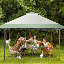 Charger l&#39;image dans la galerie, 13 x 13 Ft Pop-Up Canopy Tent, Foldable, with Wheeled Travel Bag
