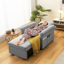Load image into Gallery viewer, 3-in-1 Multifunctional Single-Seater Armchair Sofa Convertible Folding Bed
