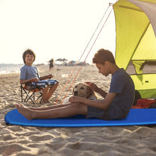 Load image into Gallery viewer, Outdoor Camping Portable Blue/Green Inflatable Sleeping Pad Mattress
