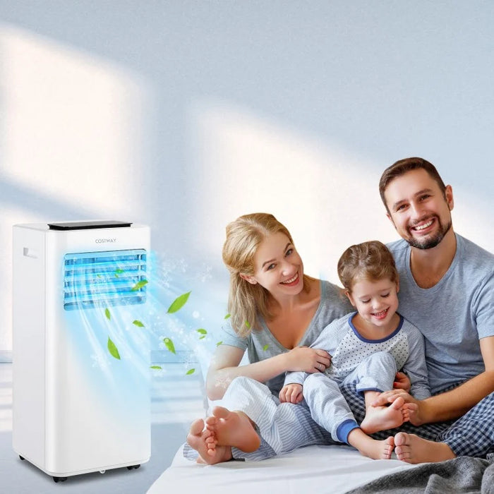 8000 BTU (ASHRAE) Multifunctional Portable Air Conditioner with App Control