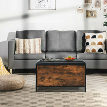 Load image into Gallery viewer, Vintage Entryway Padded Long Storage Ottoman Shoe Bench
