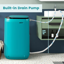 Charger l&#39;image dans la galerie, 7.7 lbs Portable Blue/White Fully Automatic Washing Machine
