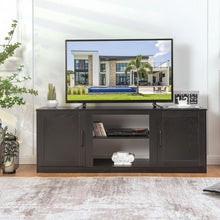 Load image into Gallery viewer, 58-inch TV Stand with Storage Cabinets, Fits up to 65-inch TV

