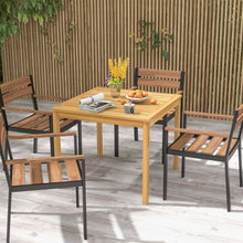Load image into Gallery viewer, Outdoor Dining Table - Square Design Suitable for Patio, Backyard, and Parties
