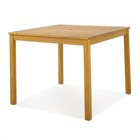 Outdoor Dining Table - Square Design Suitable for Patio, Backyard, and Parties
