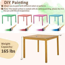 Load image into Gallery viewer, Outdoor Dining Table - Square Design Suitable for Patio, Backyard, and Parties
