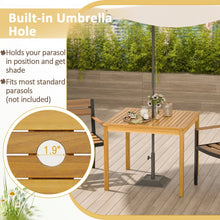 Load image into Gallery viewer, Outdoor Dining Table - Square Design Suitable for Patio, Backyard, and Parties
