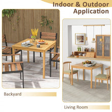 Load image into Gallery viewer, Outdoor Dining Table - Square Design Suitable for Patio, Backyard, and Parties
