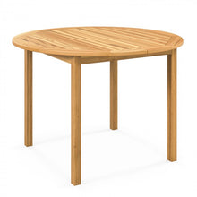 Load image into Gallery viewer, Costway Vintage Elegant Round Dining Table Set for 4 - Suitable for Patio and Garden
