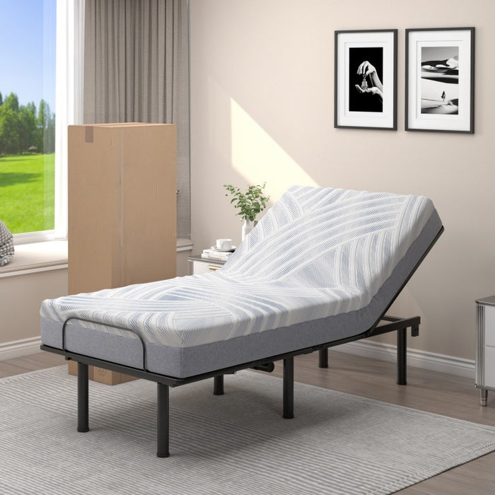 8-Inch Ice Silk Adjustable Memory Foam Mattress