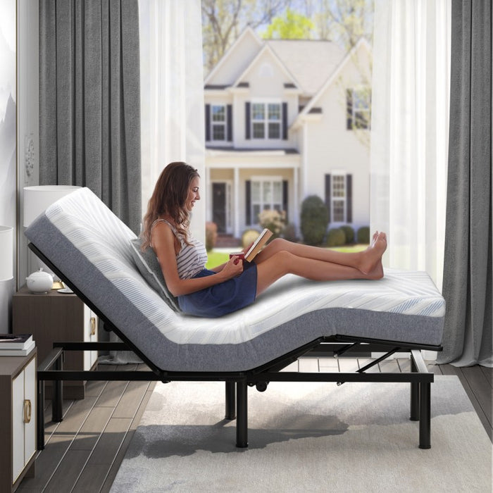 8-Inch Ice Silk Adjustable Memory Foam Mattress