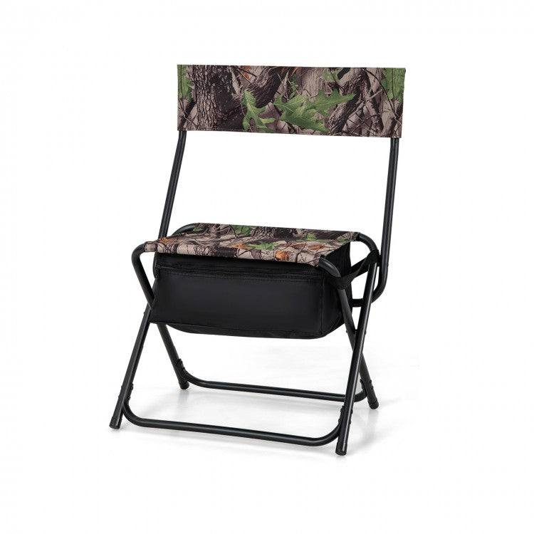 Outdoor Folding Camping Chair with Storage Bag - Suitable for Hiking, Fishing, Camping, and Picnics