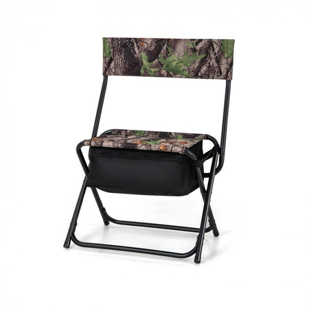 Outdoor Folding Camping Chair with Storage Bag - Suitable for Hiking, Fishing, Camping, and Picnics