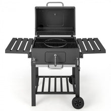 Charger l&#39;image dans la galerie, Outdoor Patio/Camping Folding Side Table with Charcoal Grill Barbecue
