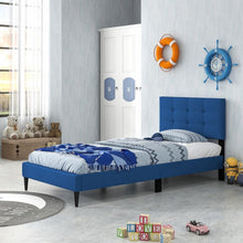 Load image into Gallery viewer, Costway Bedroom Tufted Padded Headboard Platform Bed
