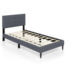 Load image into Gallery viewer, Costway Bedroom Tufted Padded Headboard Platform Bed
