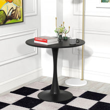 Charger l&#39;image dans la galerie, Costway Black Modern Round Dining Table - Suitable for Restaurant and Tavern
