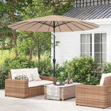 Load image into Gallery viewer, 9ft Outdoor Pool Patio Umbrella Patio Furniture
