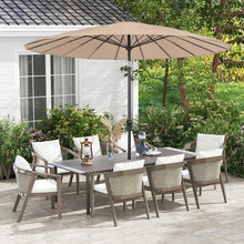 Load image into Gallery viewer, 9ft Outdoor Pool Patio Umbrella Patio Furniture
