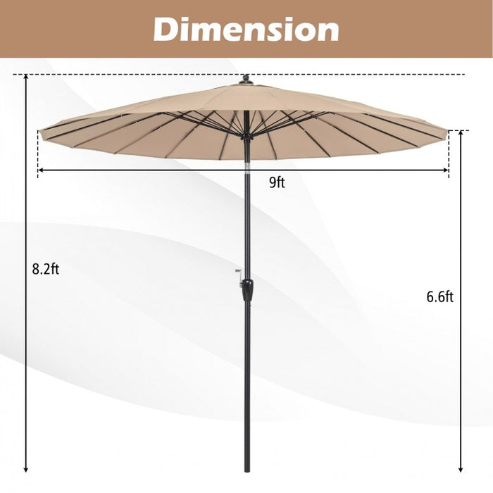 9ft Outdoor Pool Patio Umbrella Patio Furniture