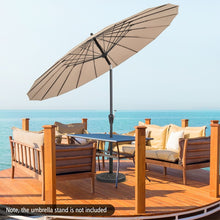 Load image into Gallery viewer, 9ft Outdoor Pool Patio Umbrella Patio Furniture
