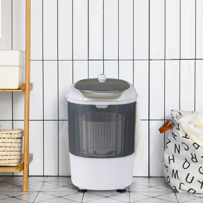 Costway Portable Single-Tub Mini Semi-Automatic Washing Machine