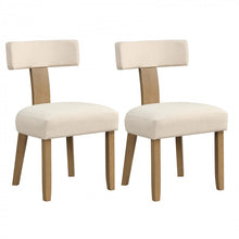 Load image into Gallery viewer, Modern Minimalist Dining Chair 2-Piece Set with Curved Backrest - Suitable for Restaurant and Cafe
