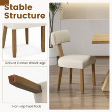 Load image into Gallery viewer, Modern Minimalist Dining Chair 2-Piece Set with Curved Backrest - Suitable for Restaurant and Cafe
