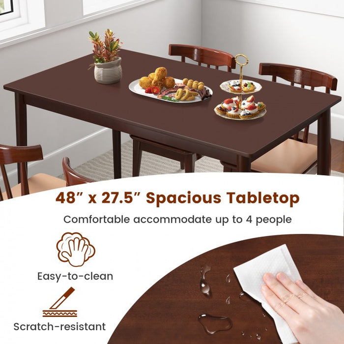 Medieval Style Dining Room Tables for 4 People - Suitable for Kitchen and Dining Room