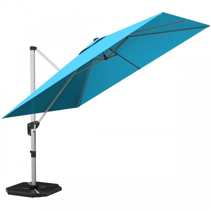 10 Ft Outdoor Patio Umbrella Canopy, 360° Rotation, Weather-Resistant