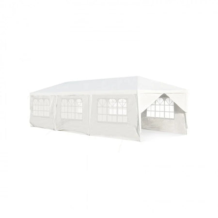 10 x 30 Ft Outdoor Canopy Tent with 2 Entrances and 6 Removable Side Walls